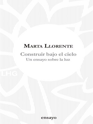 cover image of Construir bajo el cielo